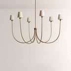 Veyra 6 Light Round Chandelier 42"D 55"D 68"D