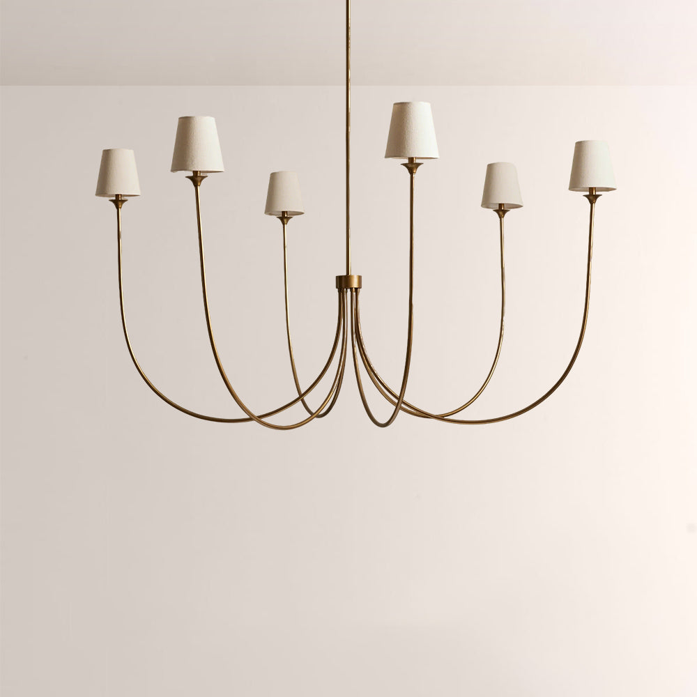 Veyra 6 Light Round Chandelier 42"D 55"D 68"D
