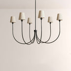 Veyra 6 Light Round Chandelier 42"D 55"D 68"D