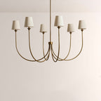 Veyra 6 Light Round Chandelier 42"D 55"D 68"D
