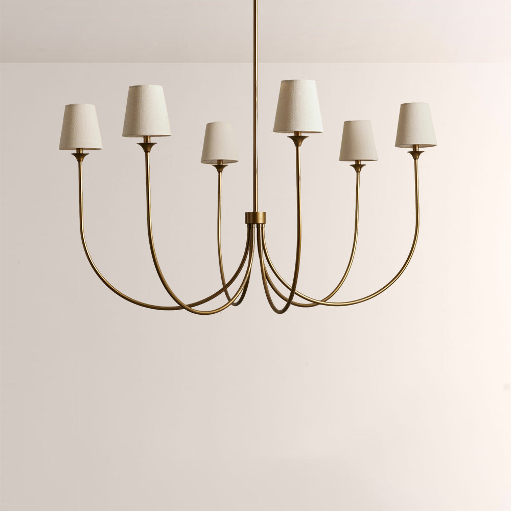 Veyra 6 Light Round Chandelier 42"D 55"D 68"D