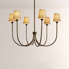 Veyra 6 Light Round Chandelier 42"D 55"D 68"D