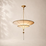 Shavelle Two-Tiered Chandelier 47“D