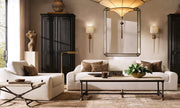 Shavelle Two-Tiered Chandelier 47“D