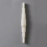 Semi Cylindrical Alba Cascade Alabaster Wall Sconce