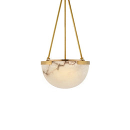 Semicircular Istar Alabaster Chandelier — image 1