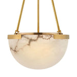 Semicircular Istar Alabaster Chandelier — image 11