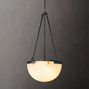 Semicircular Istar Alabaster Chandelier — image 10