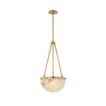 Semicircular Istar Alabaster Chandelier — image 14