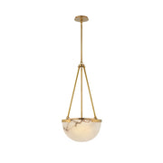 Semicircular Istar Alabaster Chandelier — image 14