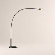Marenna Clear Glass Floor Lamp
