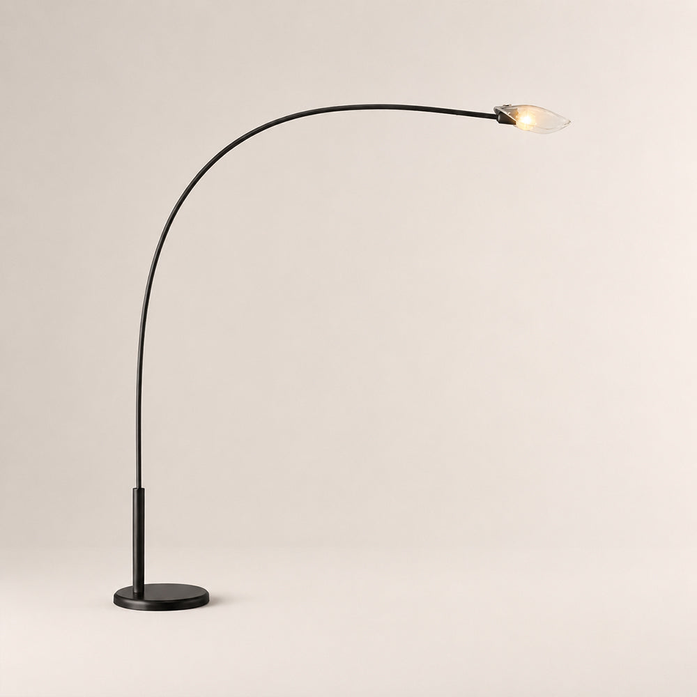 Marenna Clear Glass Floor Lamp