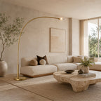 Marenna Clear Glass Floor Lamp