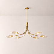 Marenna Clear Glass Linear Chandelier