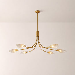 Marenna Clear Glass Linear Chandelier
