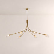 Marenna Clear Glass Linear Chandelier