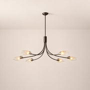 Marenna Clear Glass Linear Chandelier