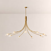 Marenna Clear Glass Round Chandelier