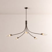Marenna Clear Glass Round Chandelier