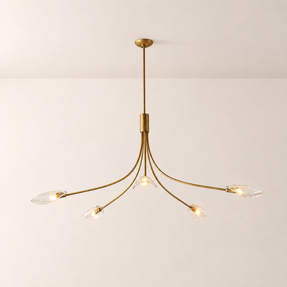 Marenna Clear Glass Round Chandelier