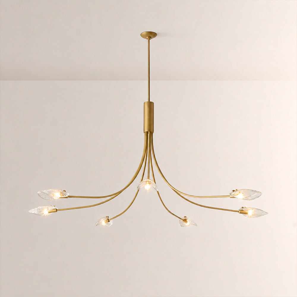 Marenna Clear Glass Round Chandelier