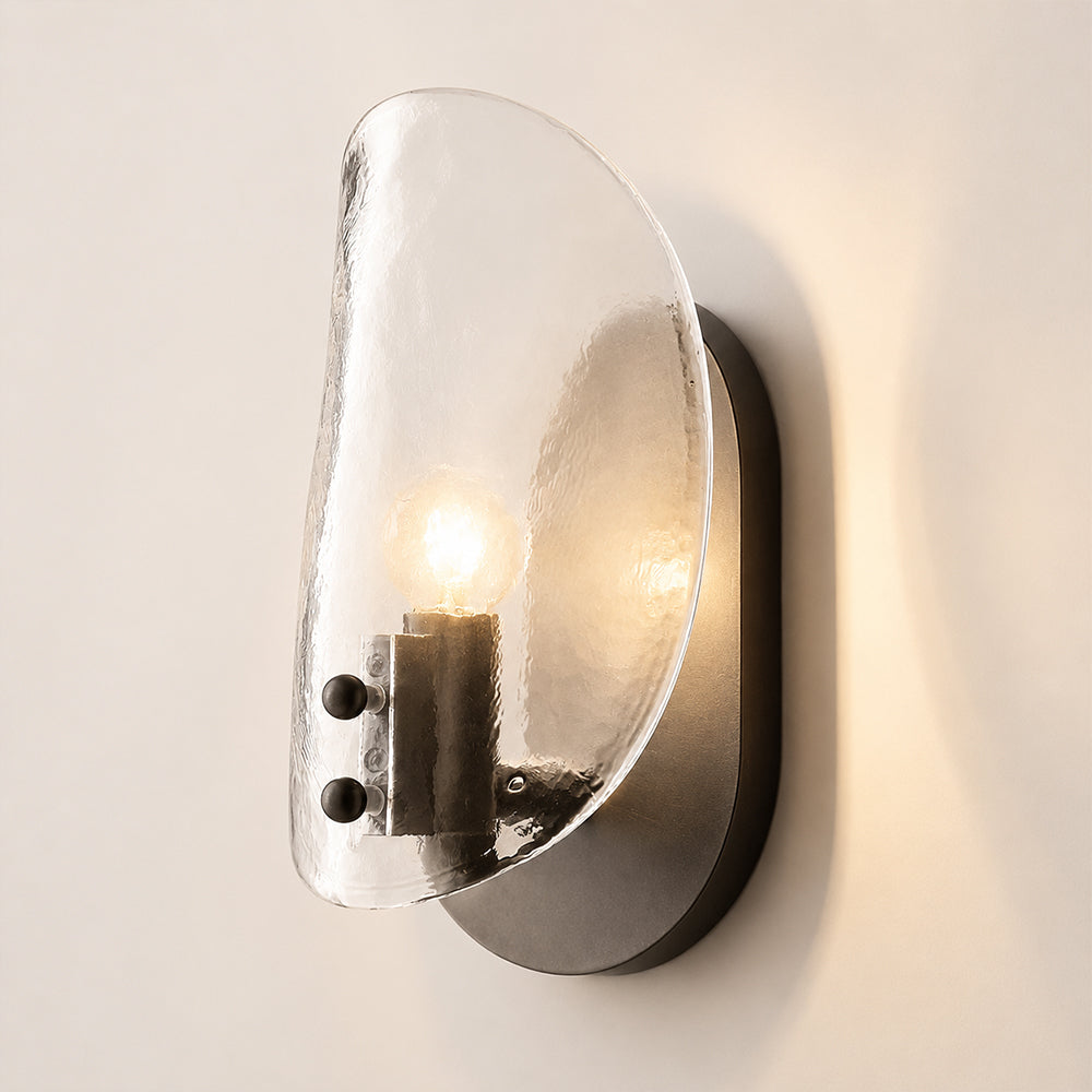 Marenna Clear Glass Sconce