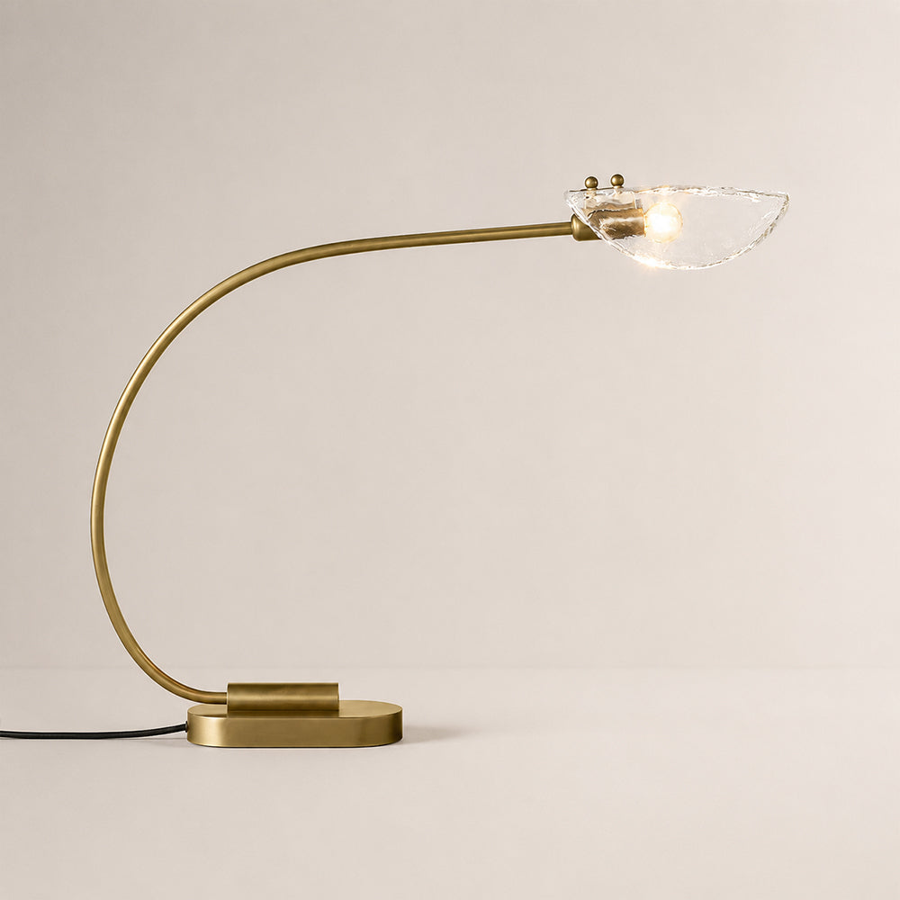 Marenna Clear Glass Table Lamp