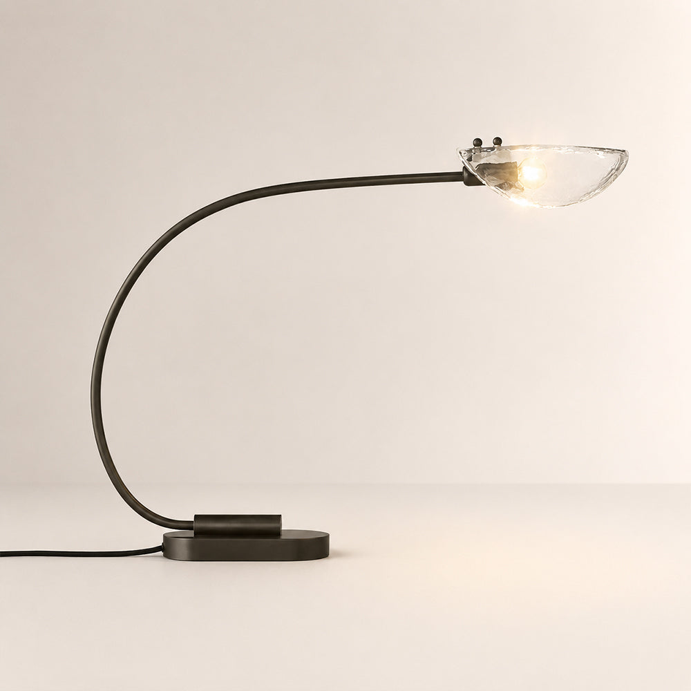 Marenna Clear Glass Table Lamp