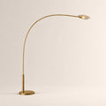 Marenna Smoke Glass Floor Lamp
