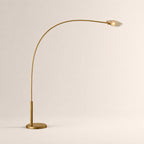 Marenna Smoke Glass Floor Lamp