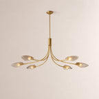 Marenna Smoke Glass Linear Chandelier