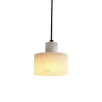Simple Cyls Alabaster Pendant Lamp — image 1