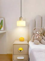 Simple Cyls Alabaster Pendant Lamp — image 5