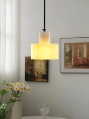 Simple Cyls Alabaster Pendant Lamp — image 4