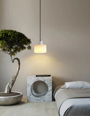 Simple Cyls Alabaster Pendant Lamp — image 6