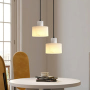 Simple Cyls Alabaster Pendant Lamp — image 20