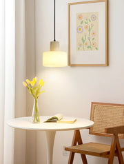 Simple Cyls Alabaster Pendant Lamp — image 7