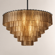 Sirevia Glass Round Chandelier 41