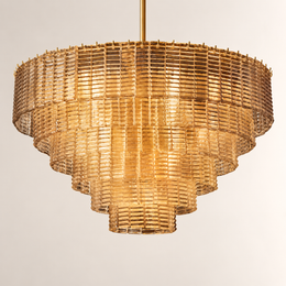 Sirevia Glass Round Chandelier 41