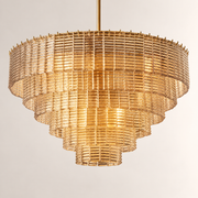 Sirevia Glass Round Chandelier 41