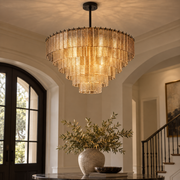 Sirevia Glass Round Chandelier 41