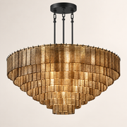 Sirevia Glass Round Chandelier 52