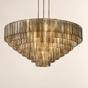 Sirevia Glass Round Chandelier 52