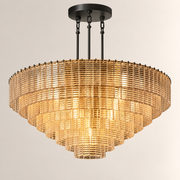 Sirevia Glass Round Chandelier 52