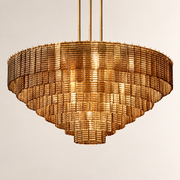 Sirevia Glass Round Chandelier 52