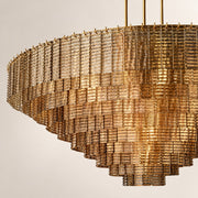 Sirevia Glass Round Chandelier 65