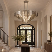 Sirevia Glass Round Chandelier 65