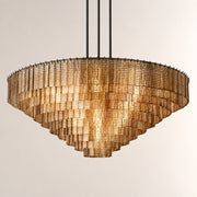 Sirevia Glass Round Chandelier 65