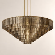 Sirevia Glass Round Chandelier 65