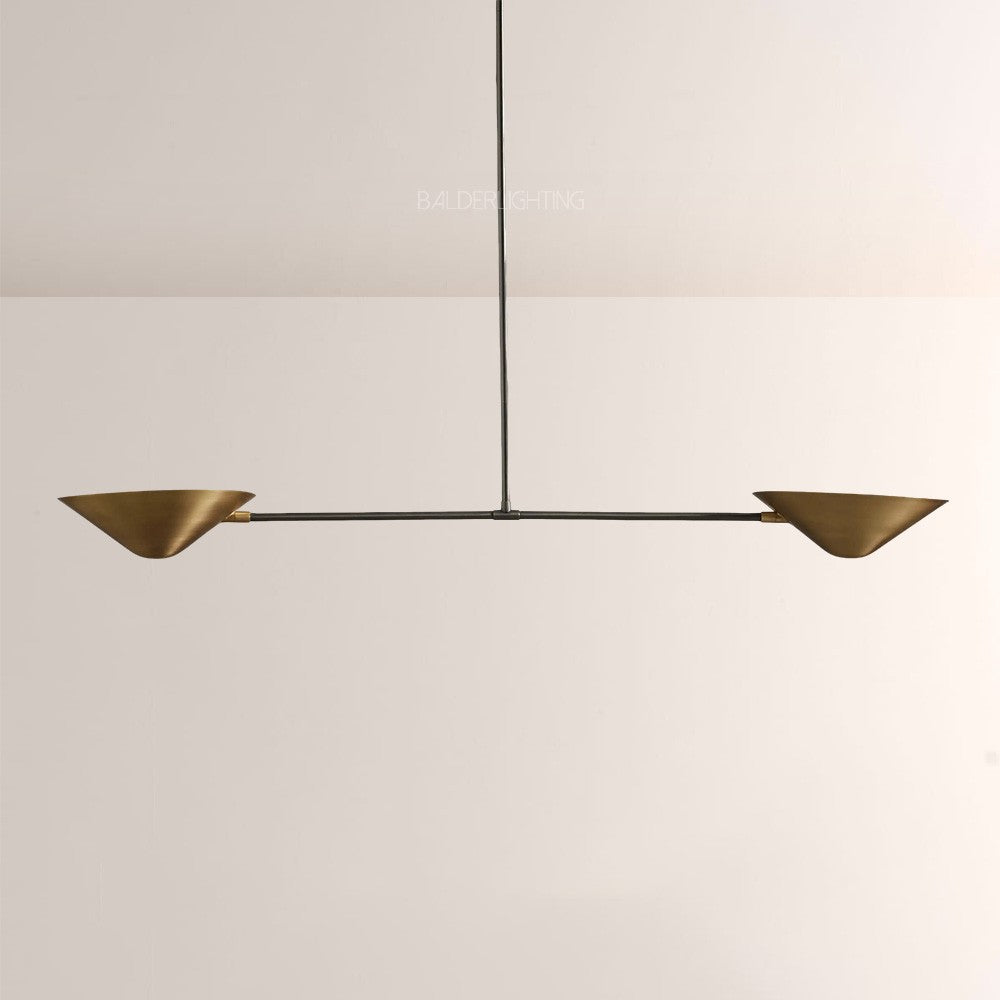 Sivlian 2-Light Linear Chandelier